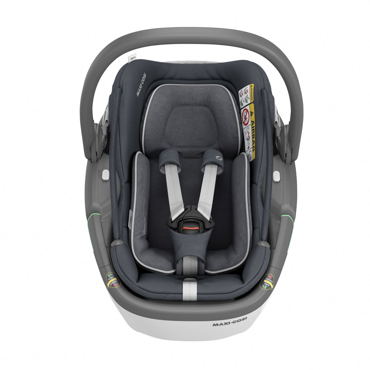 Maxi Cosi Infant Carrier Coral 360 Essential Graphite Birth to 12 Months - Distressed Box