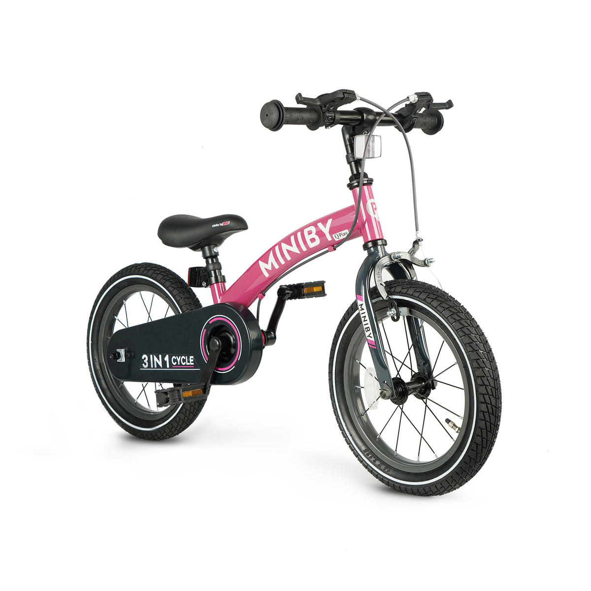 Qplay Bikes Miniby Air Pink 1.5 Years to 8 Years