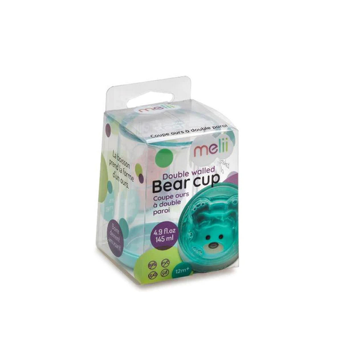 Melii Double Walled Bear Cup - 1 pack - 12 to 48 Months