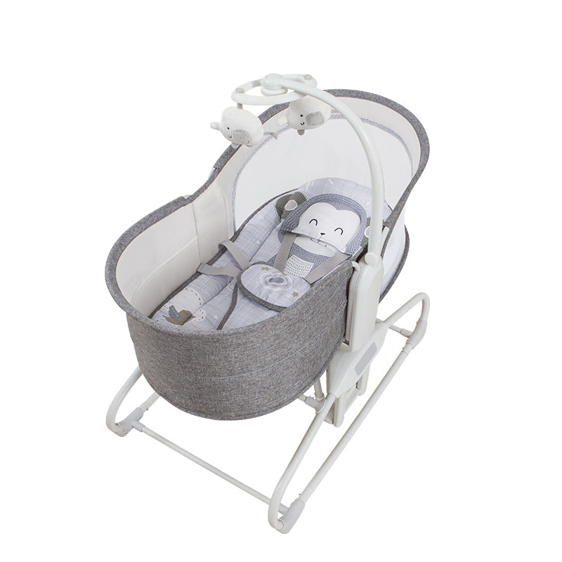 Mastela 4in1 Swing &amp; Bassinet (Birth to 36 Months) Distressed Box
