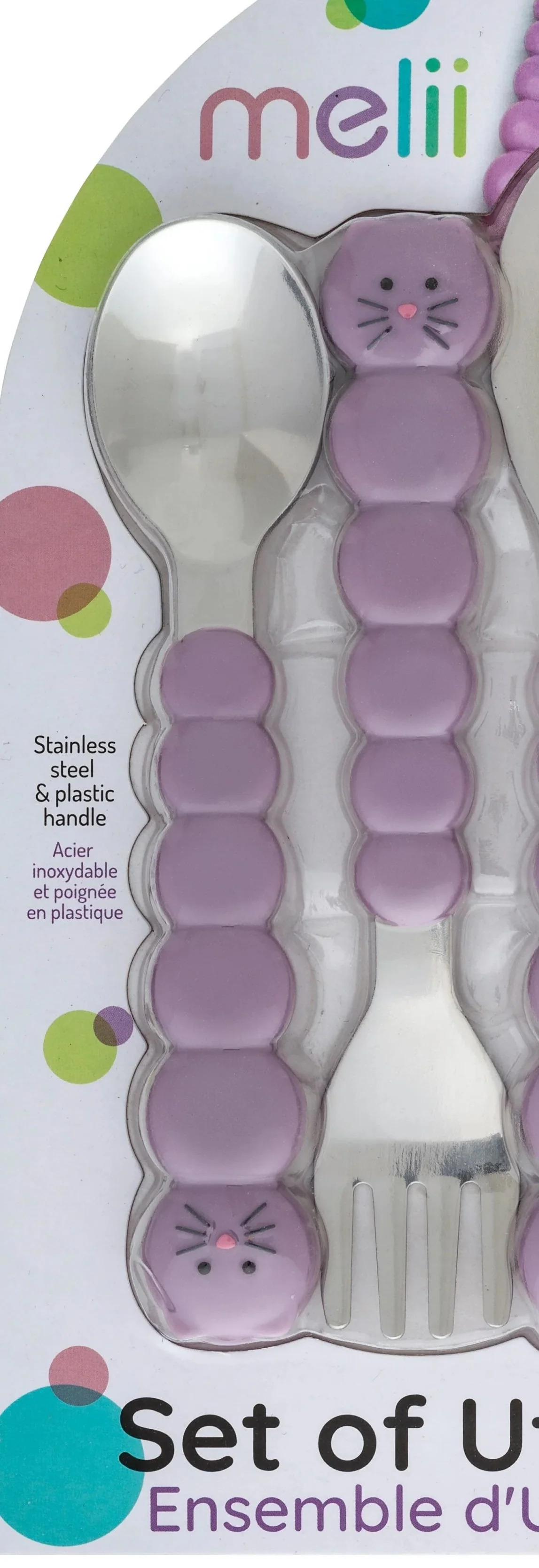 Melii Spoon &amp; Fork with Case - 12 to 48 Months