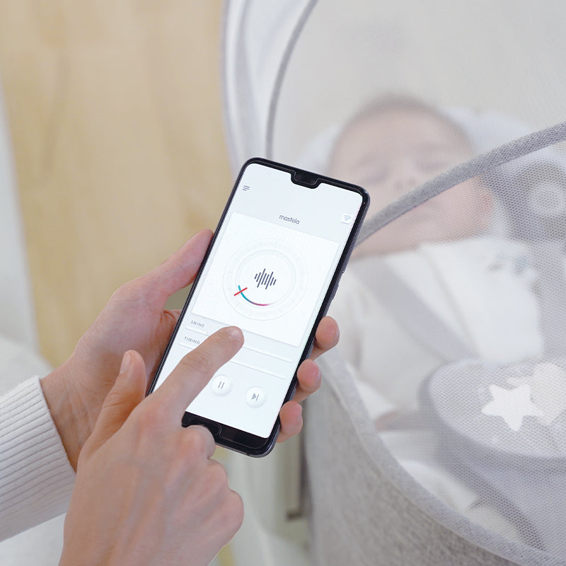 Mastela 4in1 Swing &amp; Bassinet (Birth to 36 Months) Distressed Box