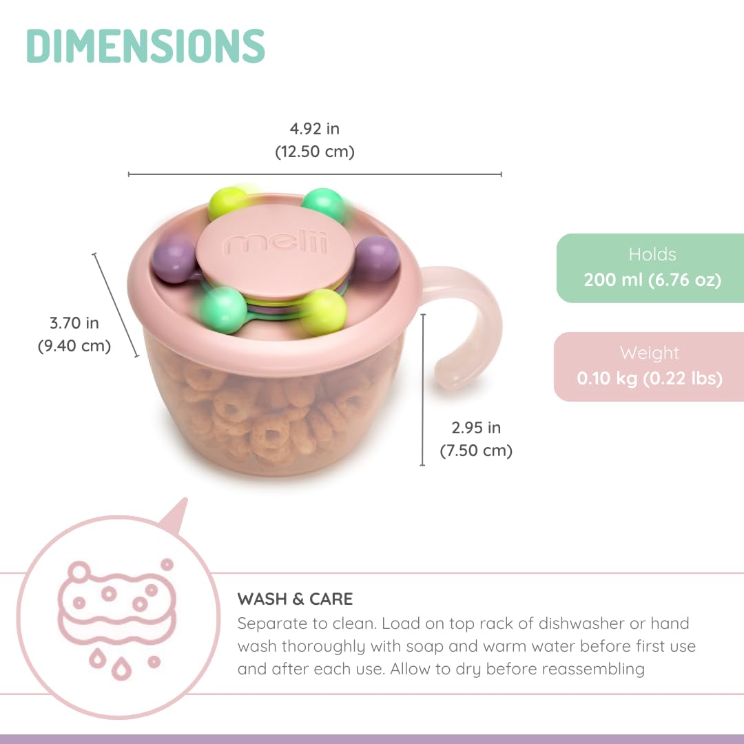 Melii Snack Container - Abacus - ‎36 months - 6 years