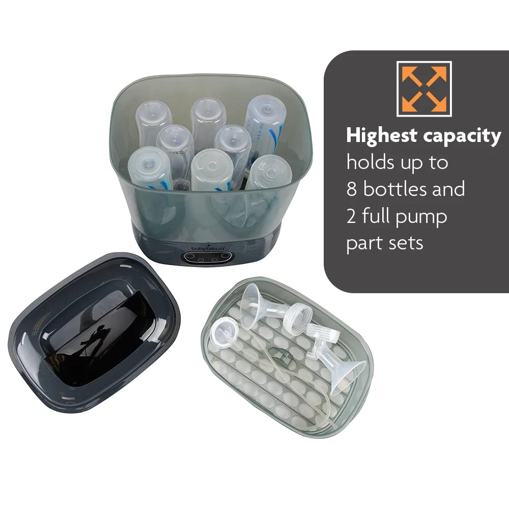 Baby Brezza One Step Bottle Sterilizer &amp; Dryer Advanced (Birth to 36 Months)