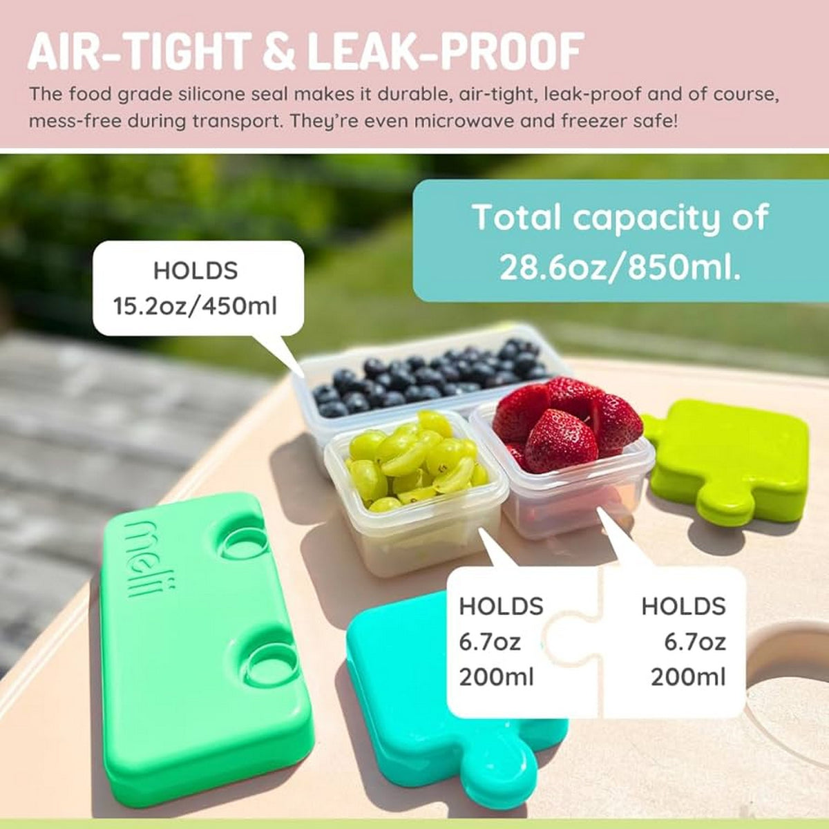 Melii Puzzle Container - 1 pack - 3 to 6 Years