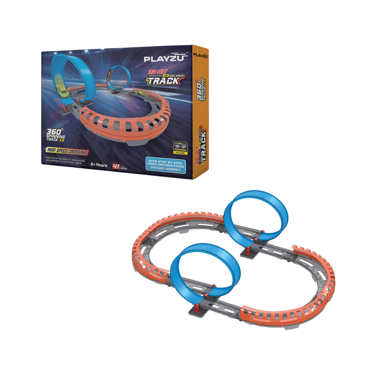 Playzu High Speed Pull Back -2A 6+Years