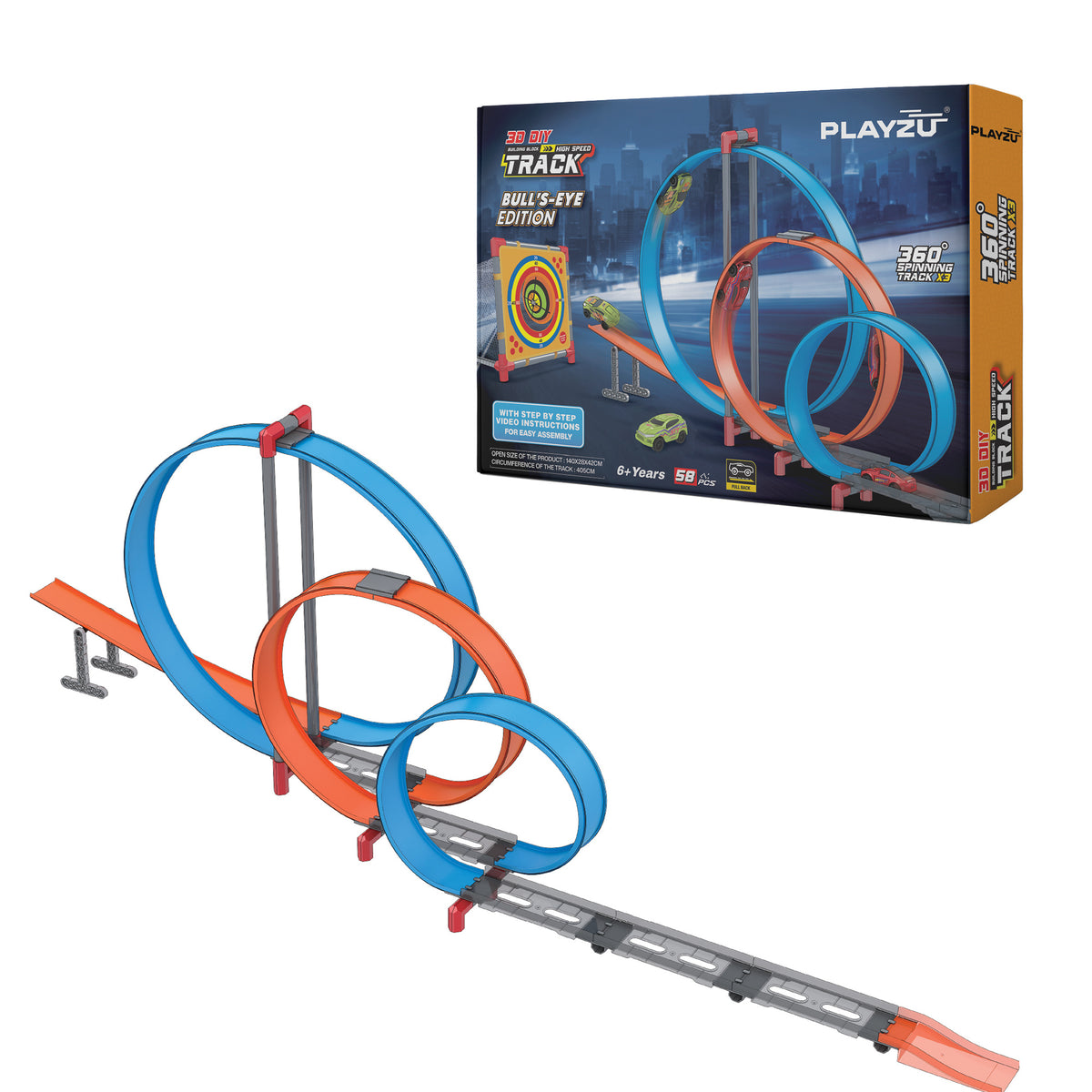 Playzu High Speed Pull Back -3A-Target 6+Years