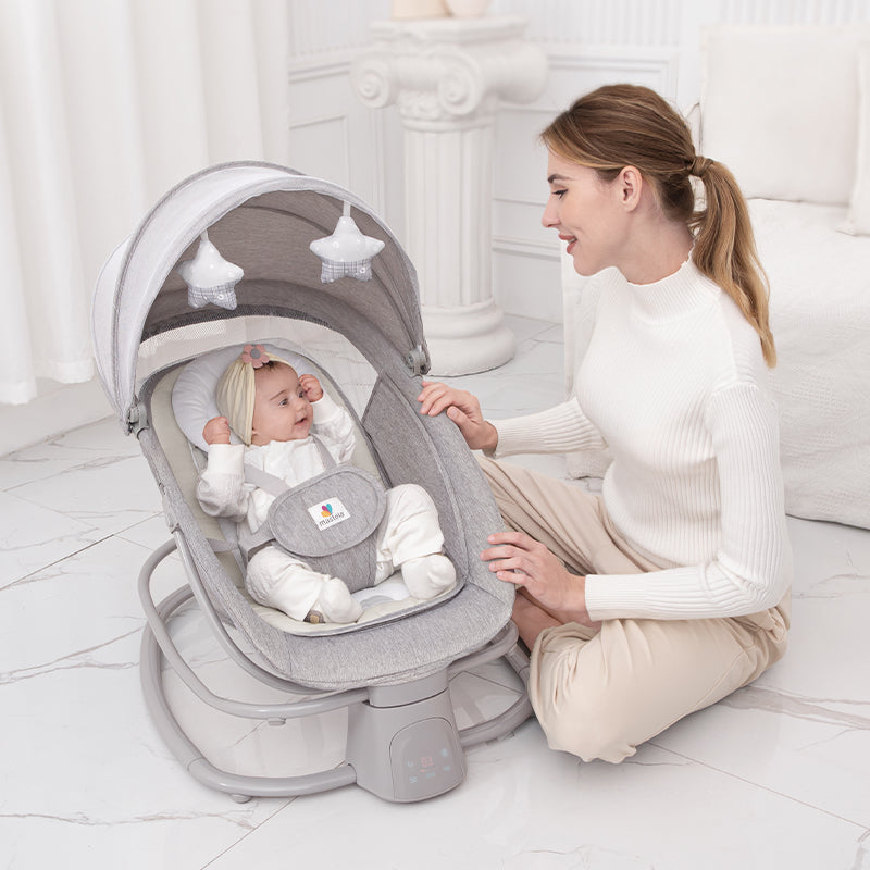 Mastela Deluxe 4in1 Swing &amp; Rocker Birth to 36M - Open Box