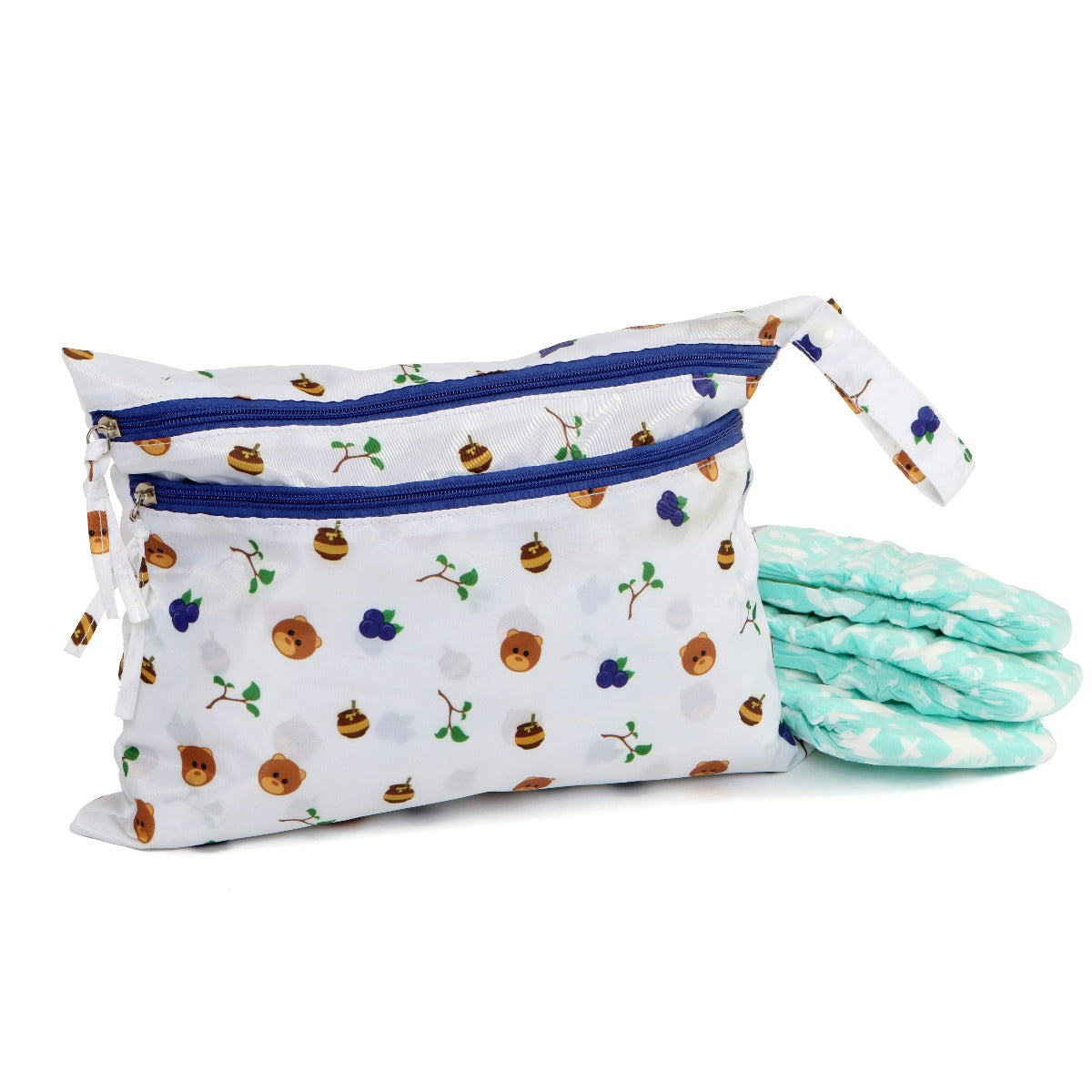 Melii Wet Bag Bear  Multicolor - Birth to 24 Months