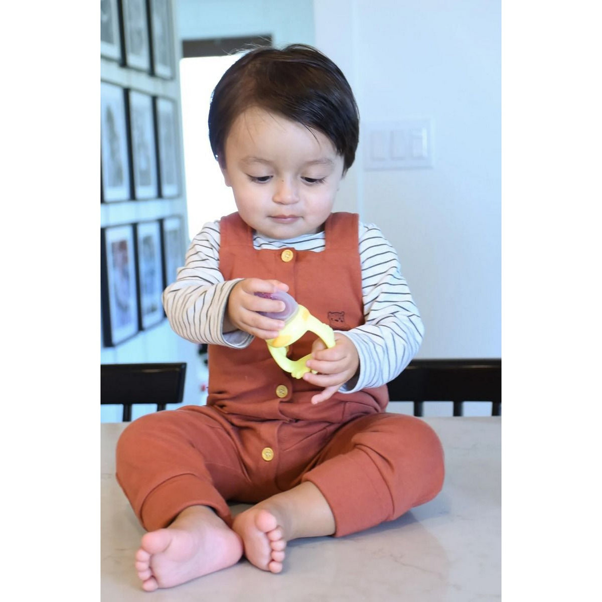 Melii Fresh Feeder - 2 Pack White &amp; Yellow - 6 to 24 Months