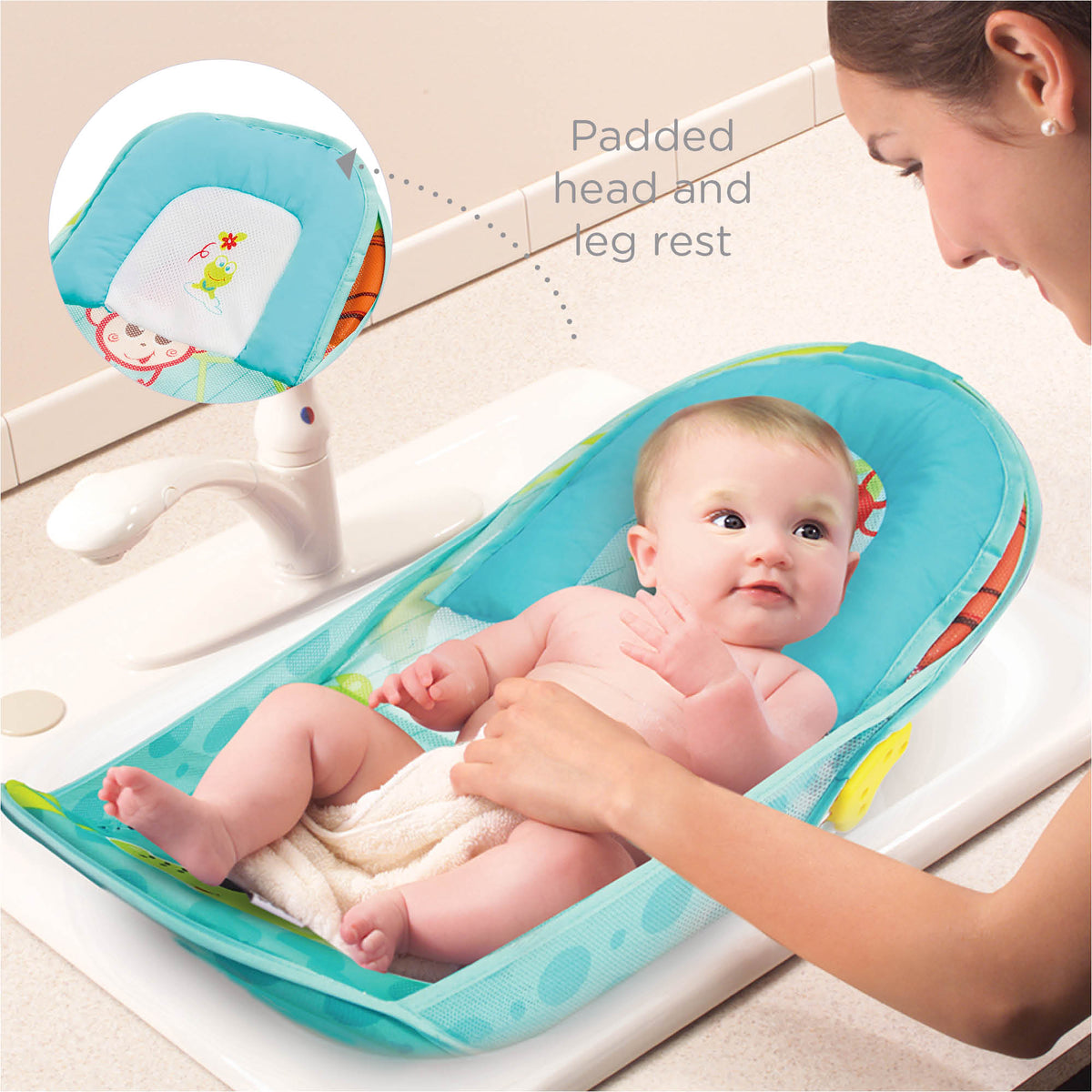 Mastela Deluxe Baby Bather - Birth  to 6M