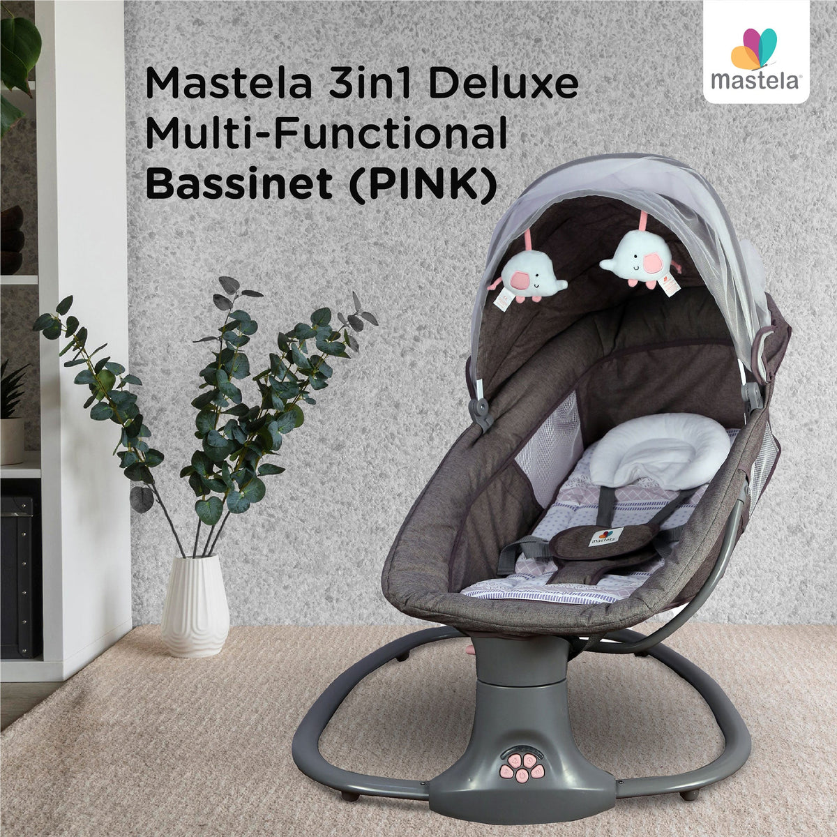 Mastela Deluxe Multi-Function Swing (3 to 36 Months) - Open Box