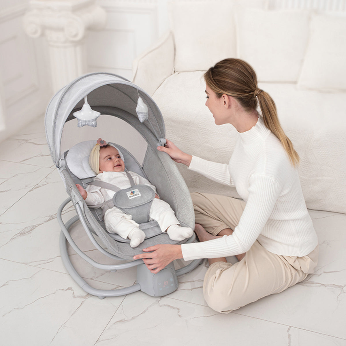 Swing Chair In Baby Swing Mastela Deluxe 4in1 Swing Rocker (Birth
