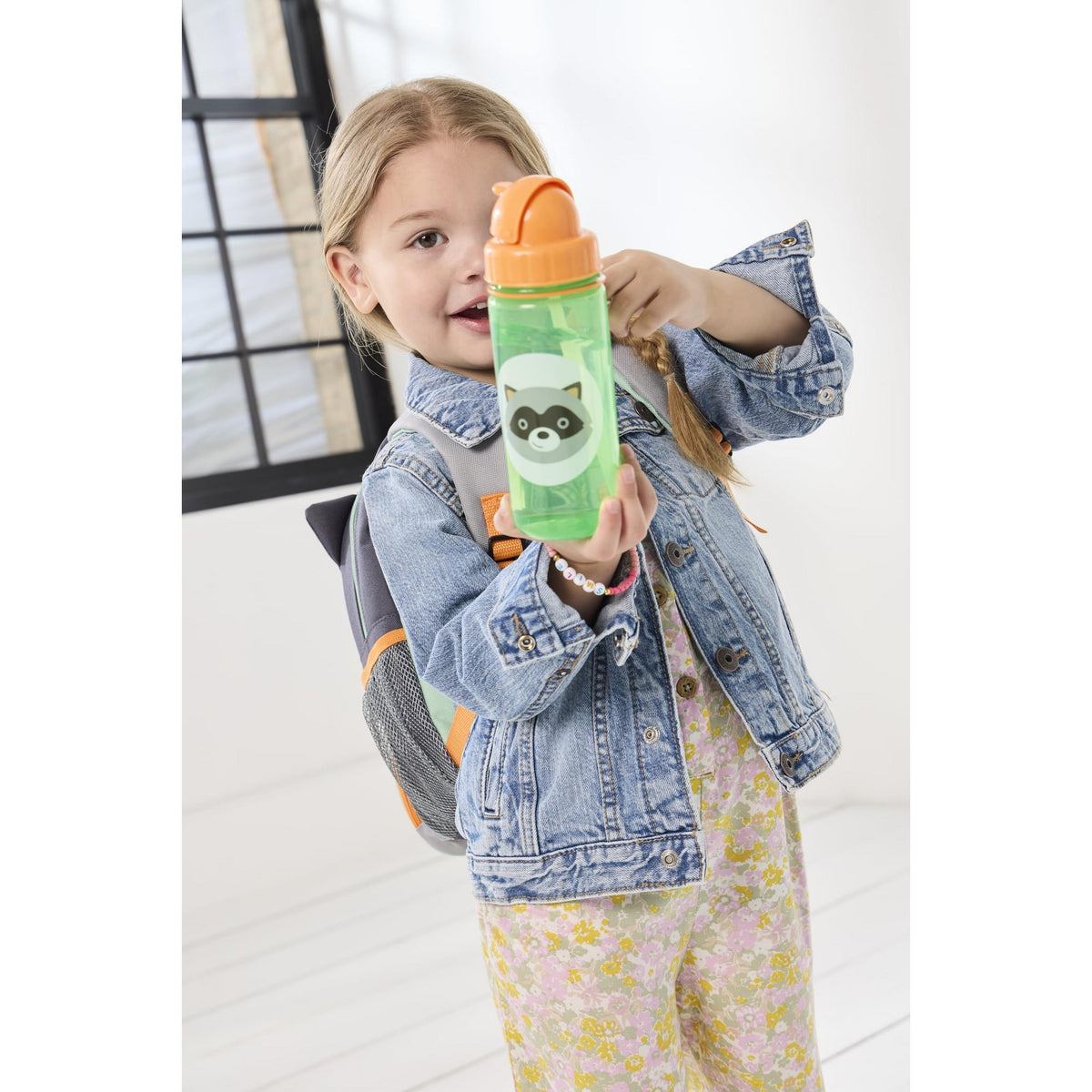 Skip Hop Sipper Zoo Straw Bottle PP (18 to 36 Months)