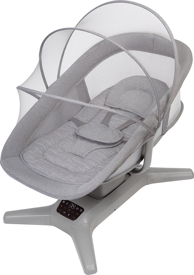 Mastela Swing X multi-motion baby cradle Lite Grey Birth to 36M - Open Box