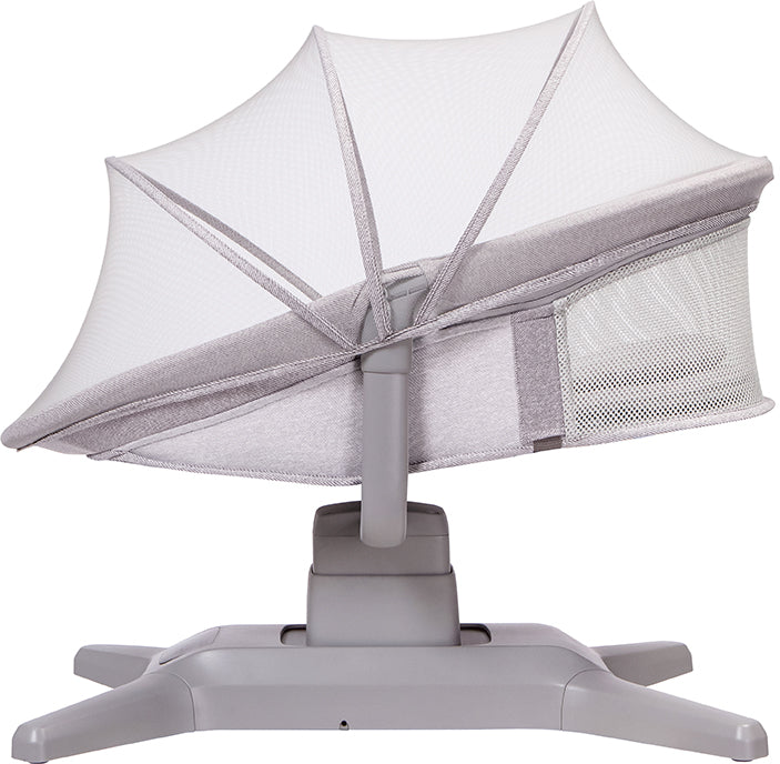 Mastela Swing X multi-motion baby cradle Lite Grey Birth to 36M - Open Box