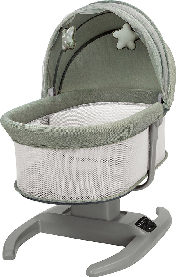 Mastela Swing H multi-motion baby cradel Green Birth to 36M - Open Box