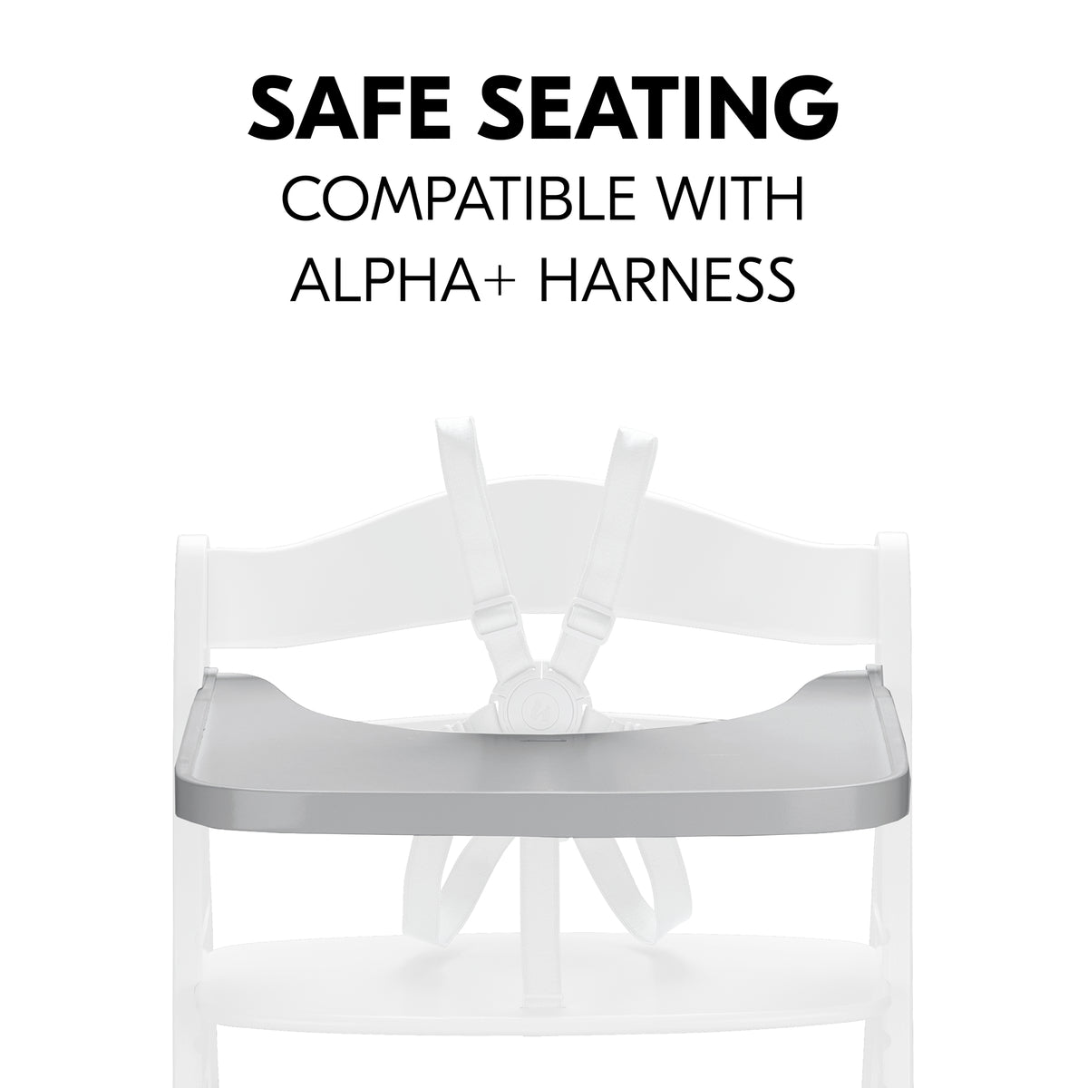 Hauck Alpha Wooden Tray T&amp;G Accessories 6M to 36M