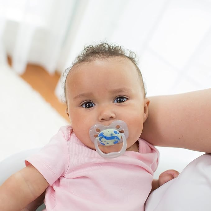 Dr. Brown&#39;s Advantage Pacifiers Stage 1 Pack of 2 (Birth to 6 Months) - Open Box