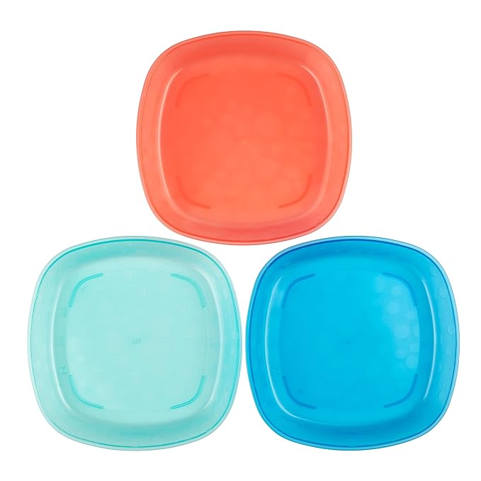 Dr. Brown&#39;s Divided Plates 3-Pack (4 to 24 Months) Multicolor - Open Box