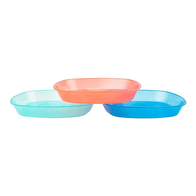 Dr. Brown&#39;s Divided Plates 3-Pack (4 to 24 Months) Multicolor - Open Box