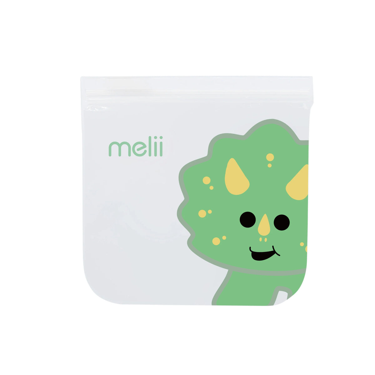 Melii Reusable Eva Animal Snack Bags - 4 pack Multicolor - 3 to 6 Years