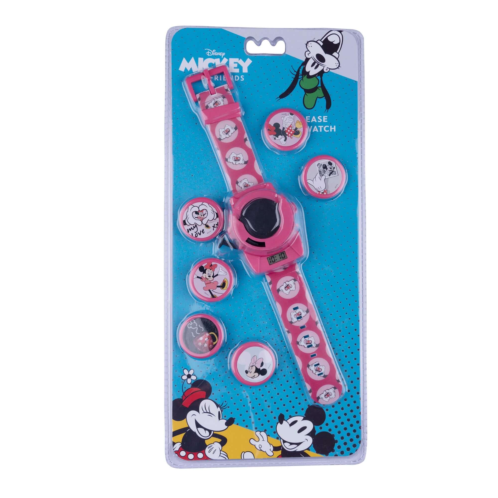 Disney Girls Minnie Disc Shooter Watch For 4-15 Years - Toys4All.in