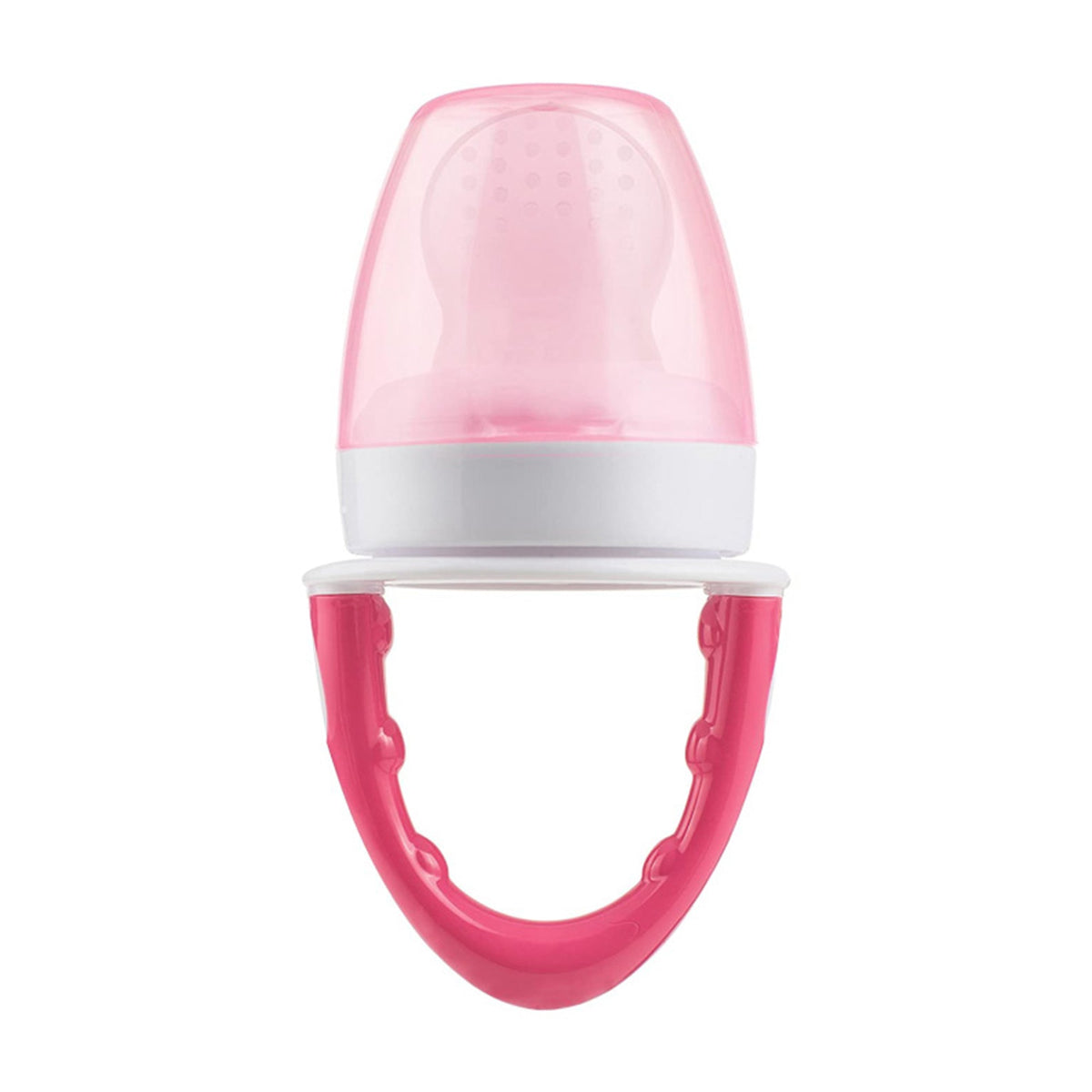 Dr. Brown Fresh Firsts Pink Silicone Feeder || Used for 4months to 12months - Toys4All.in