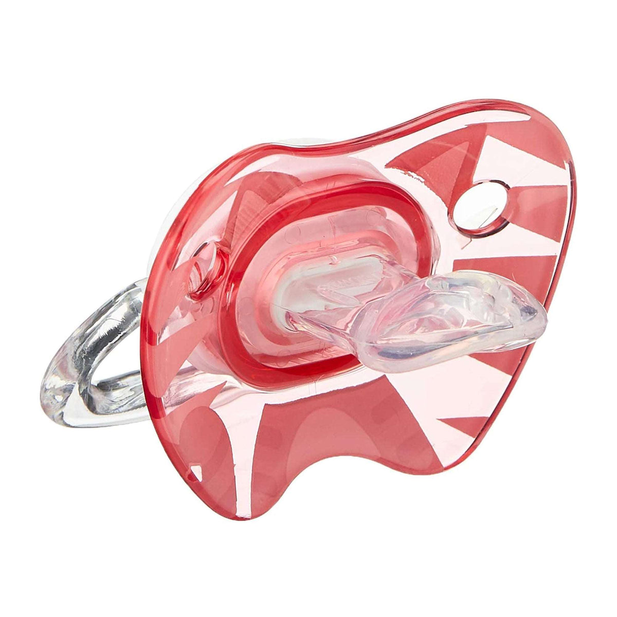 Dr. Brown Pink &amp; Gray PreVent Printed Shield Soother || Stage-1 || Pack of 2 || Birth+ to 6months - Toys4All.in