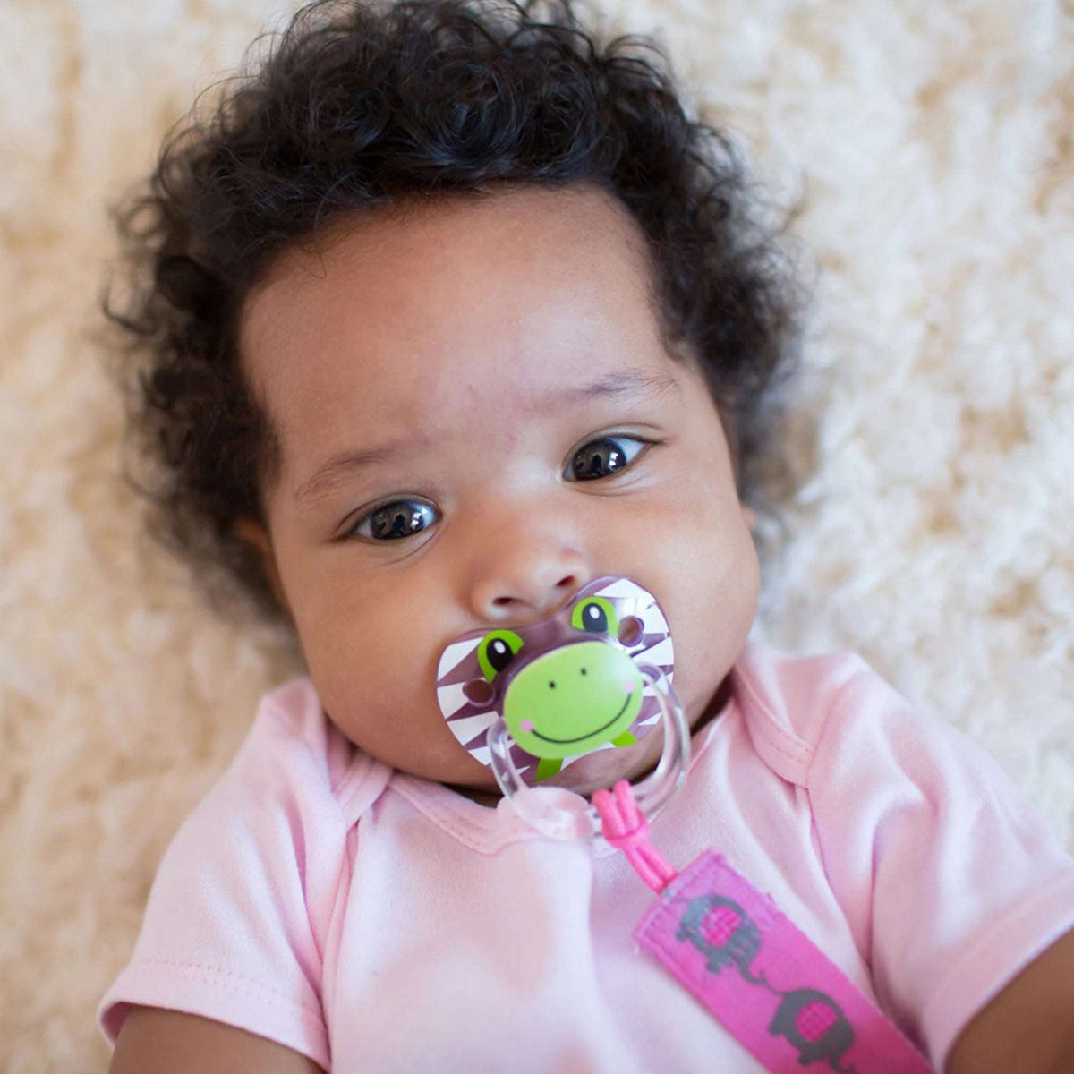 Dr. Brown Pink &amp; Gray PreVent Printed Shield Soother || Stage-1 || Pack of 2 || Birth+ to 6months - Toys4All.in