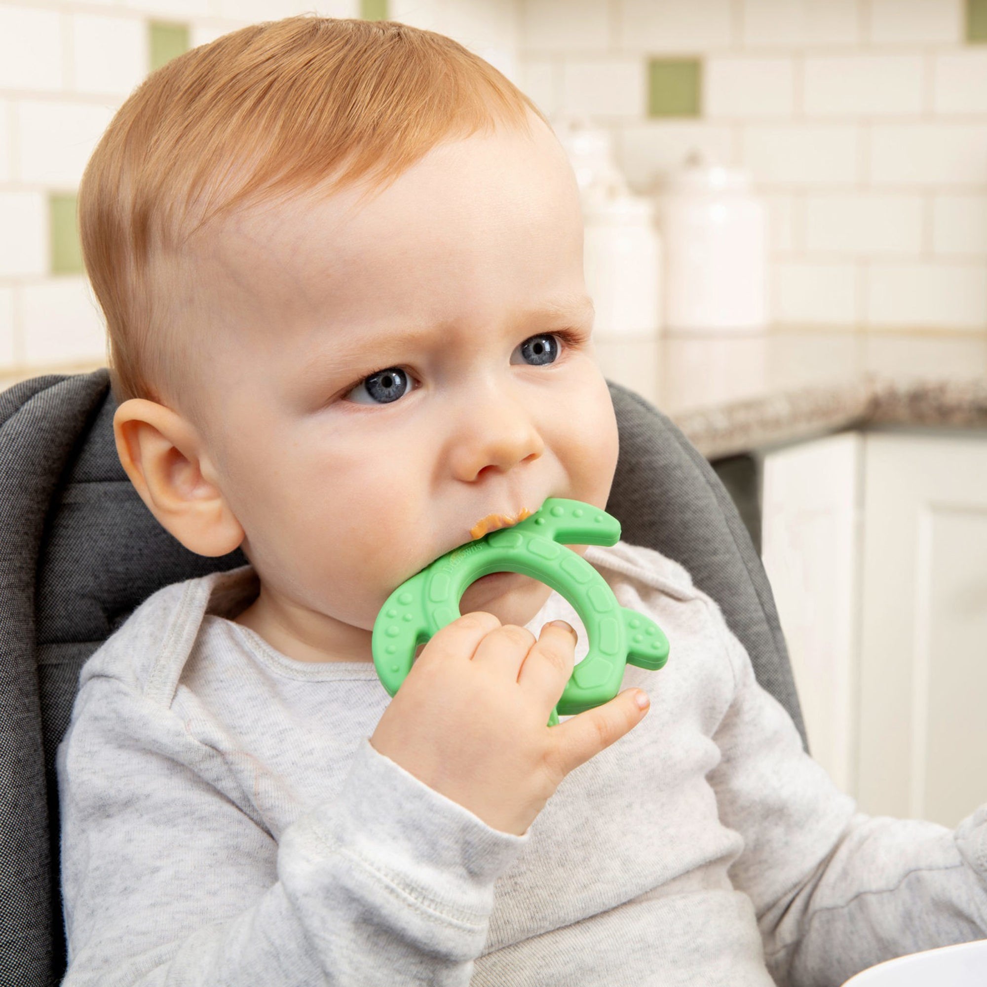 Dr. Brown Silicone Starter Spoon || Pack of 1 || Used for 4months to 12months - Toys4All.in