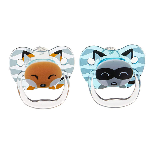 Dr. Brown'S Prevent Butterfly Soother - Stage 1, Blue, 2-Pack Blue Birth+ to 6M main image 1