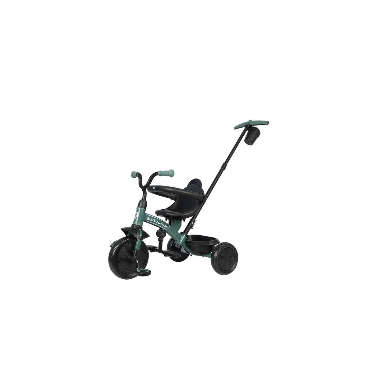 Qplay Stroller Elite Platinum 6in1 Green 10 to 72 Months