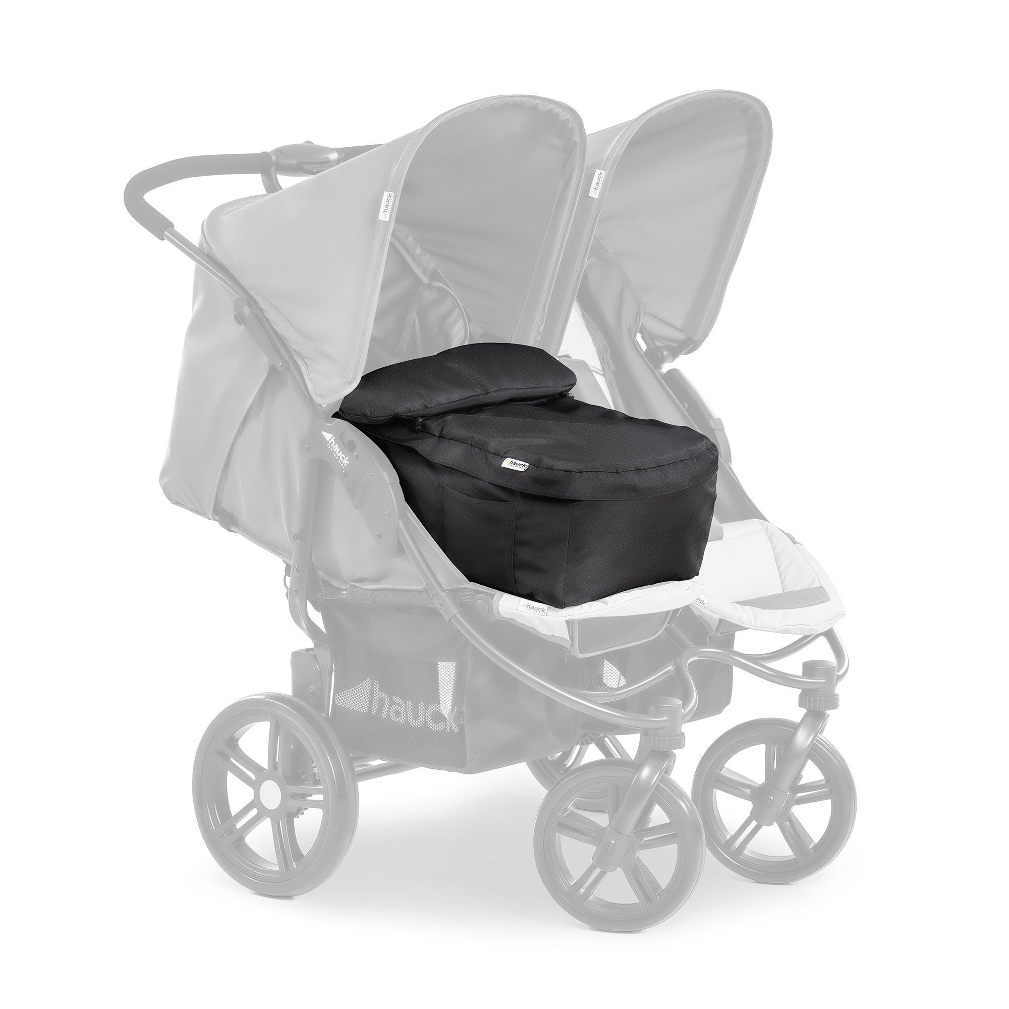 Hauck 2 in1 Carrycot || Fashion-Black || Birth+ to 9months - Toys4All.in