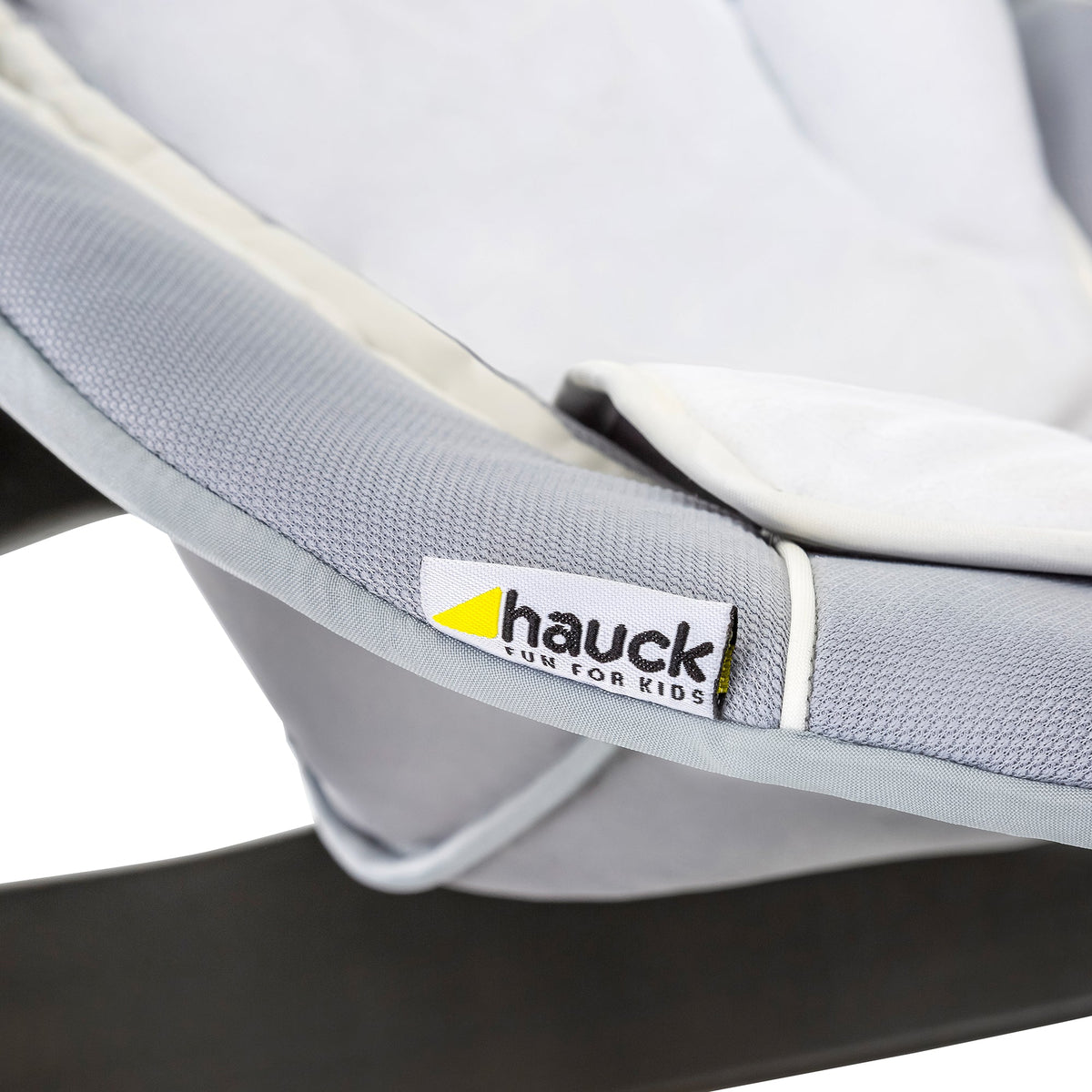 Hauck Alpha Bouncer 2in1 Rocker &amp; Bouncer || Fashion-Grey || Used for Birth+ to 9M - Toys4All.in