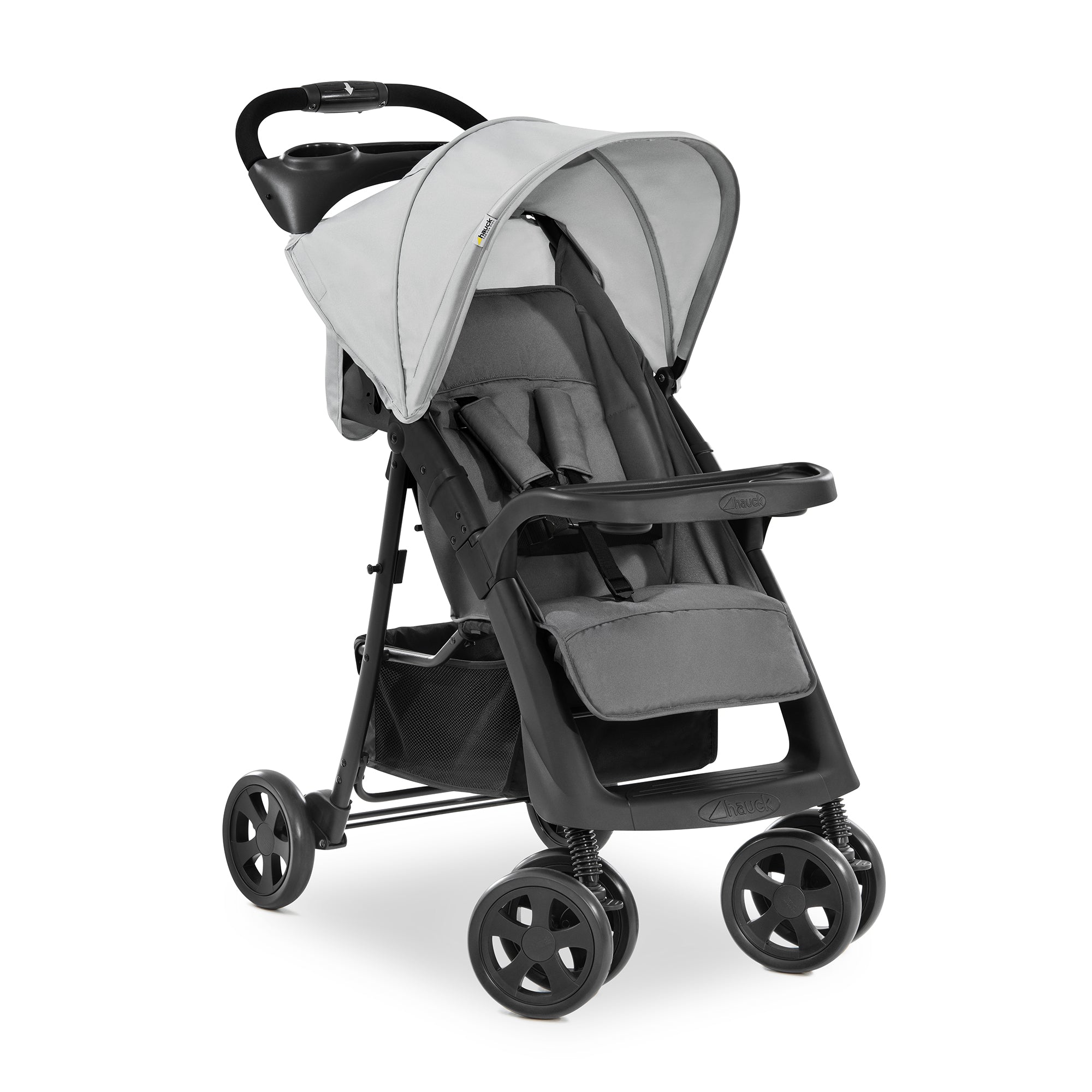 Hauck Grey Shopper Neo Stroller || Birth+ to 48months - Toys4All.in