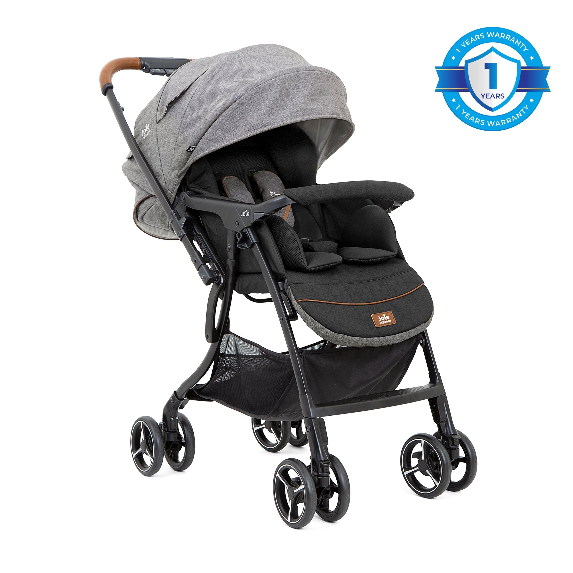 Joie 4Wd Drift Sma Baggi Stroller || Fashion - Carbon || Birth+ to 36months - Toys4All.in
