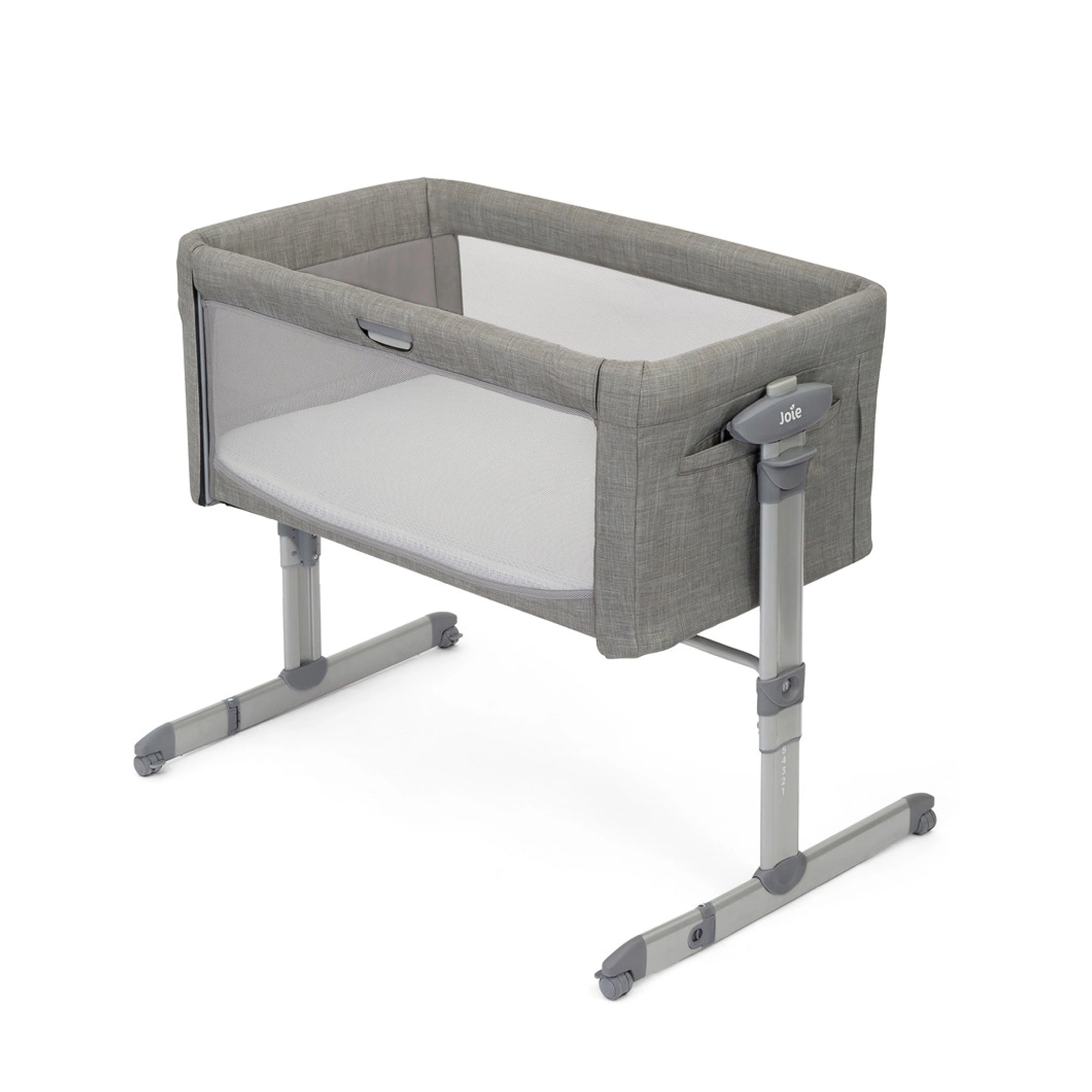 Joie Roomie Glide Bassinet || Fashion-Foggy Grey || Birth+ to 9months - Toys4All.in