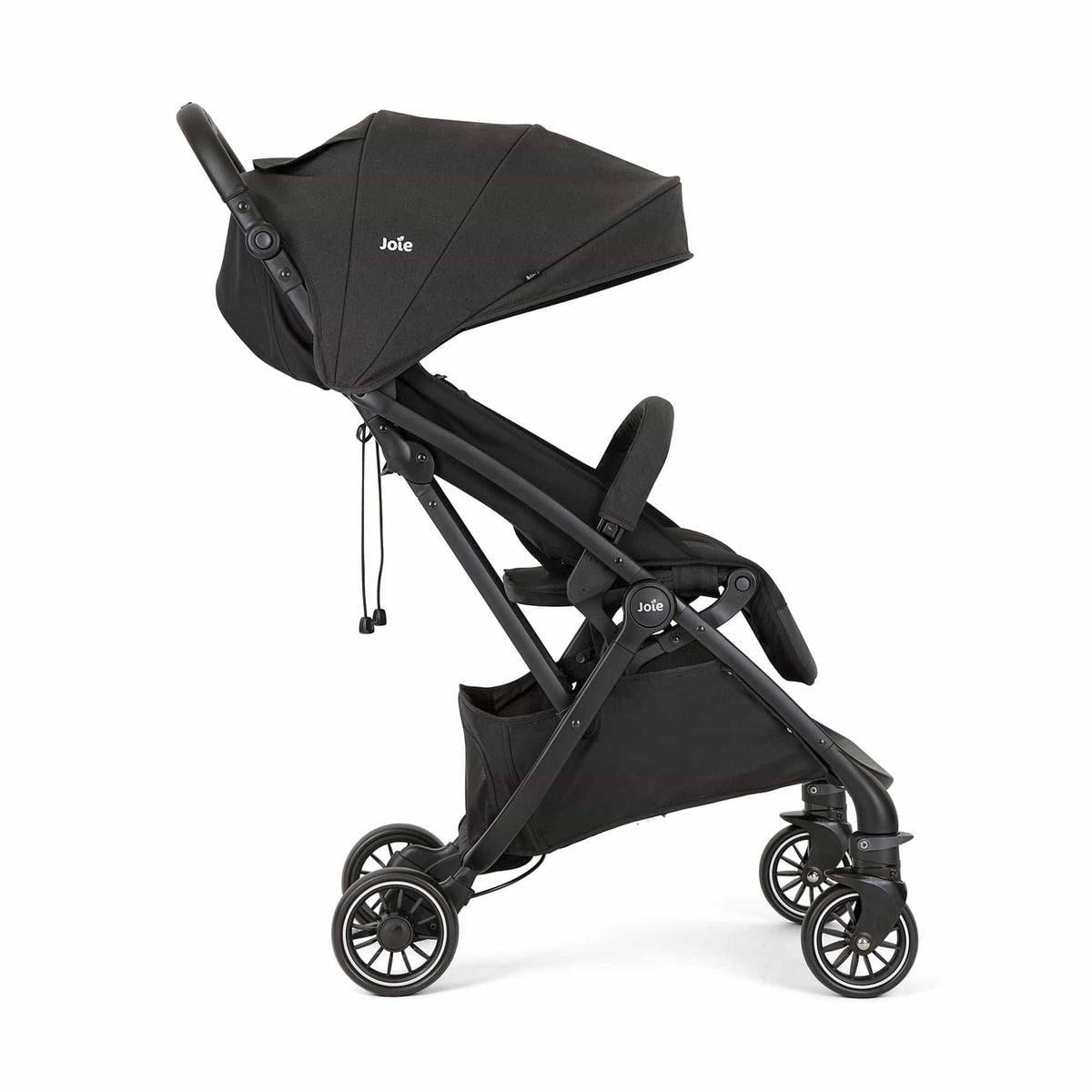Joie Tourist W/ Rc &amp; Adpt &amp; Tb Stroller || Fashion- Shale || Used for Birth+ to 15 kg - Toys4All.in