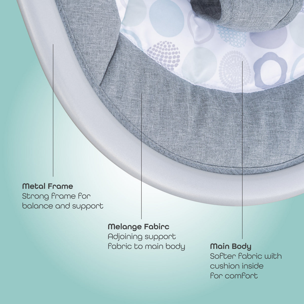 Moon Baby Swing Birth to 9 kg