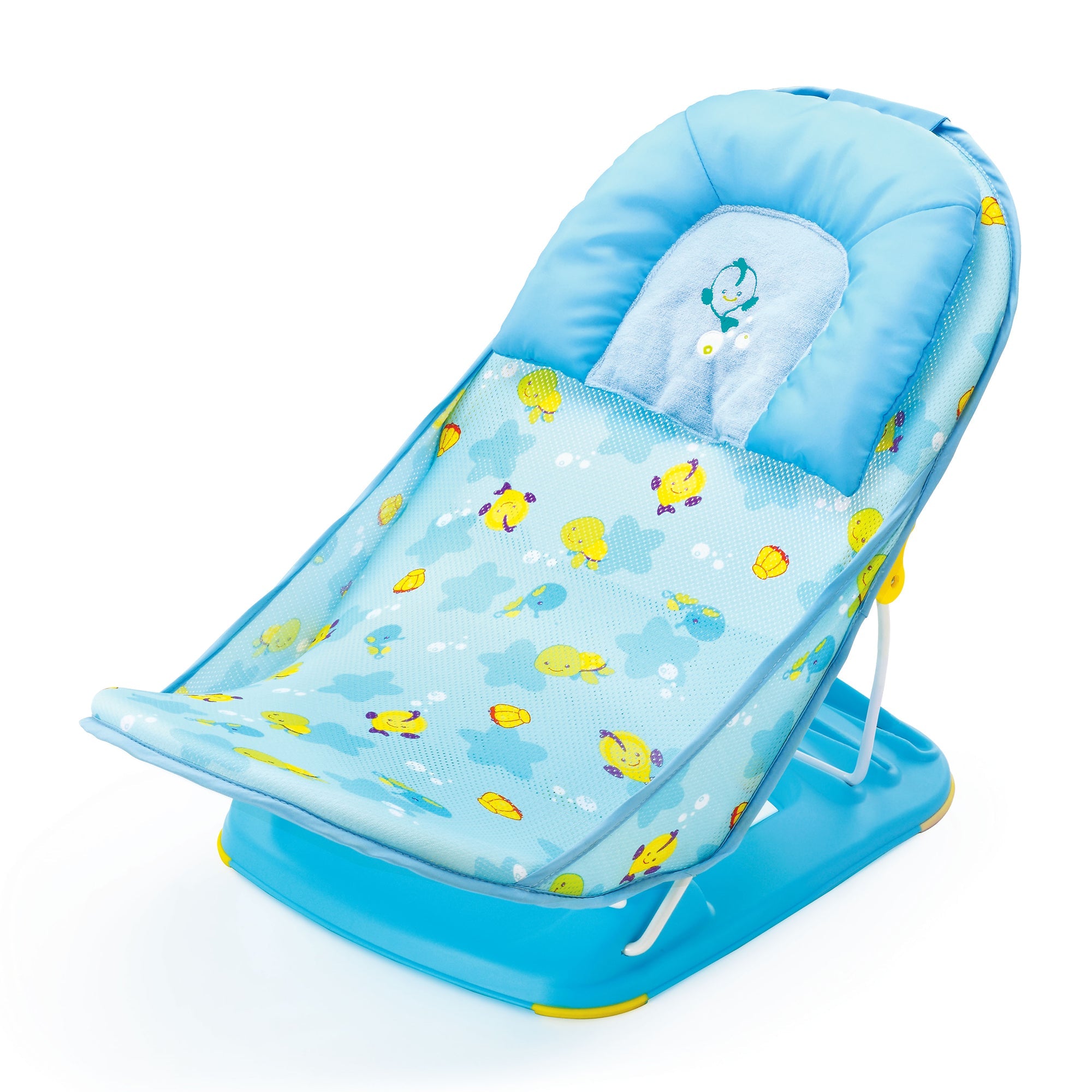 Mastela Deluxe Baby Bather || Fashion-Blue || Birth+ to 12months - Toys4All.in