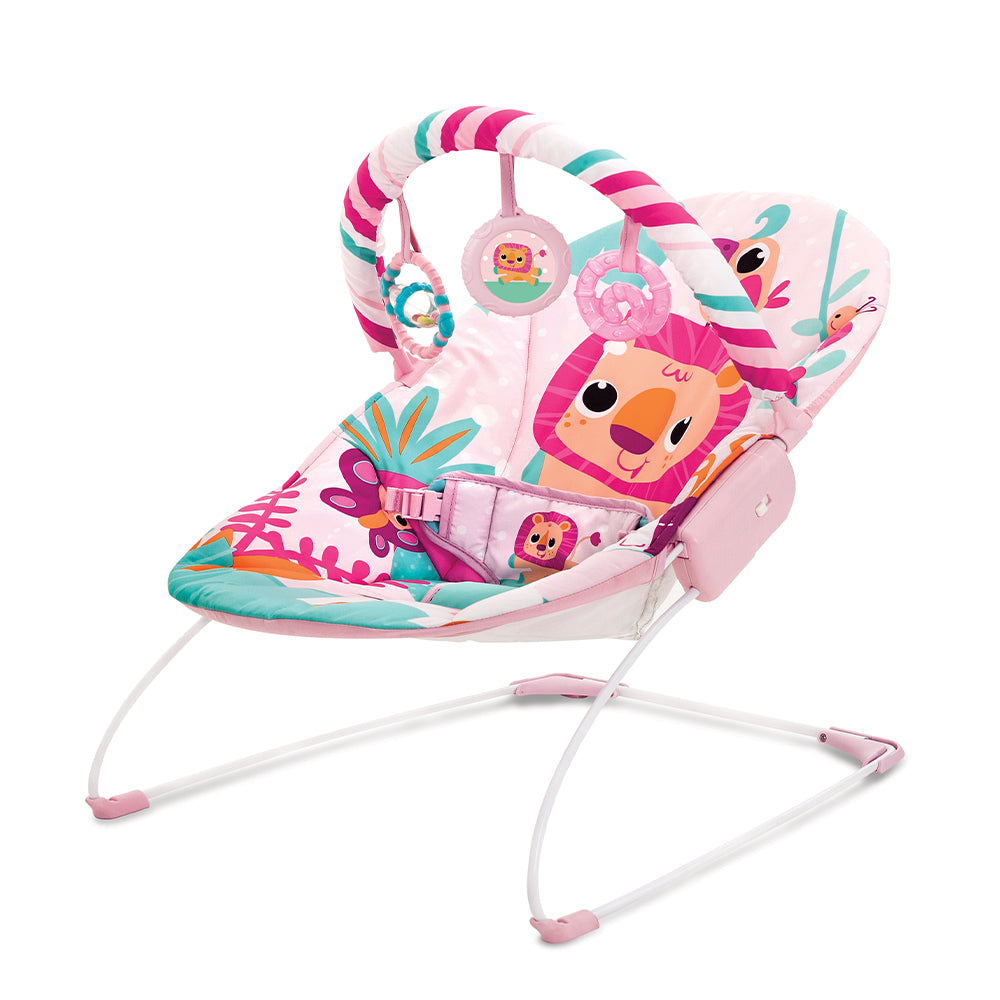 Mastela Music Vibrations Bouncer || Fashion-Pink || 3months to 12months - Toys4All.in