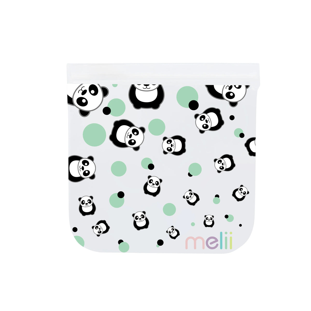 Melii Reusable Eva Animal Snack Bags - 4 pack Multicolor - 3 to 6 Years