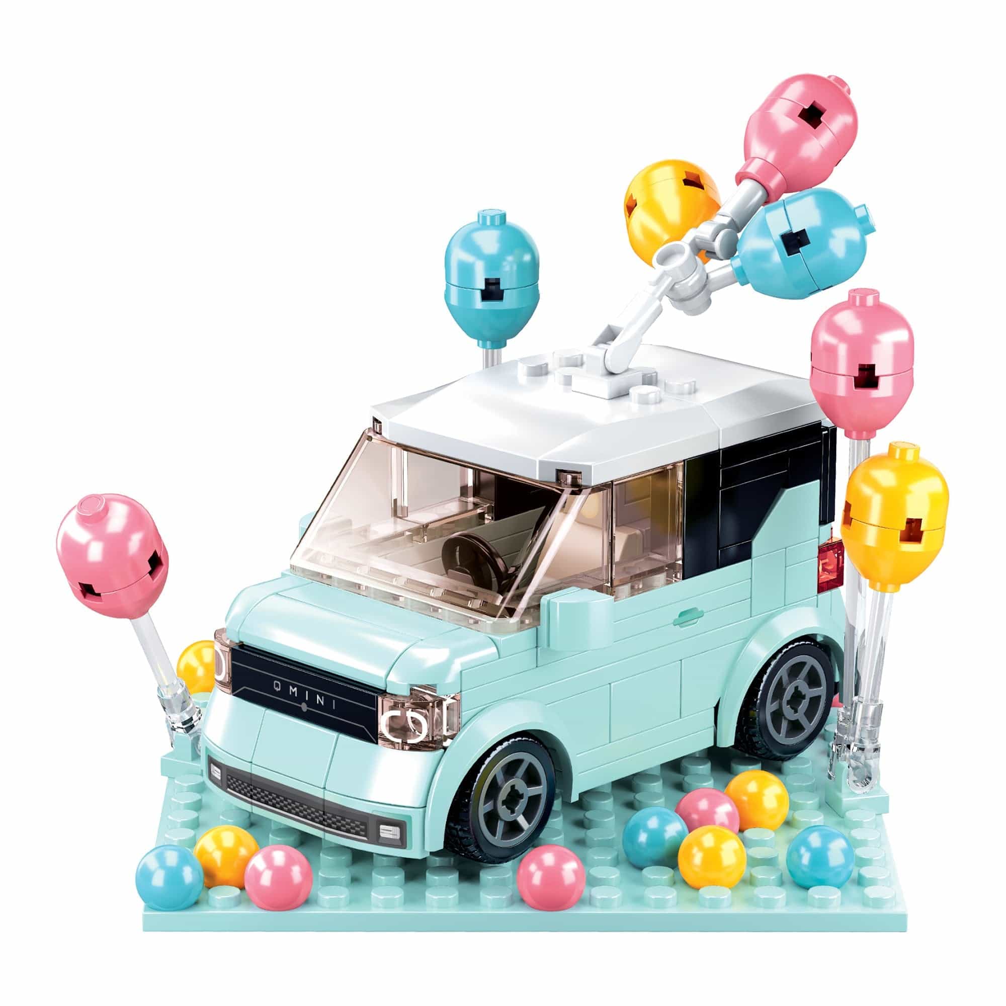 Playzu By Sluban Mini Car Building Blocks Toys || 6years to 12years - Toys4All.in