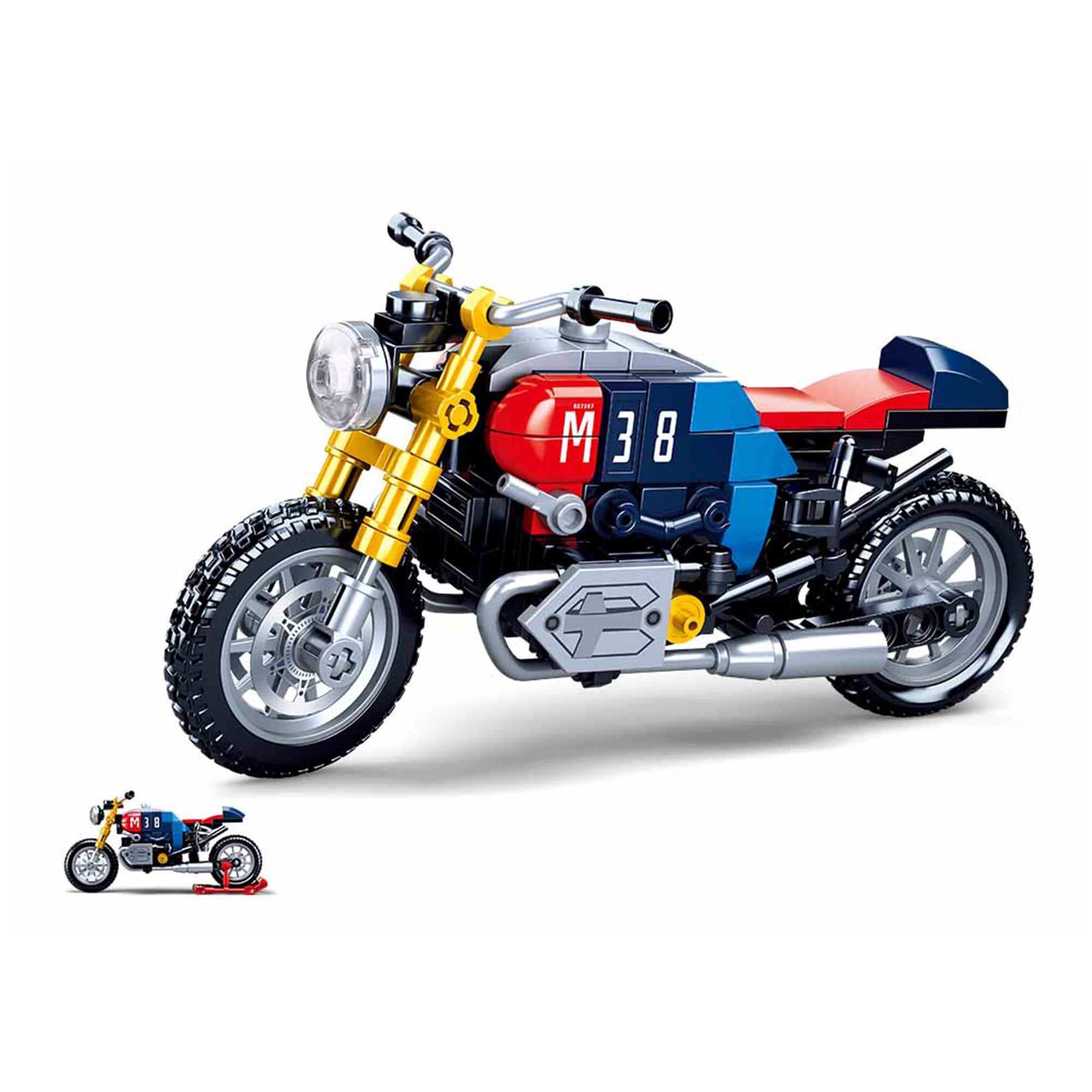 Playzu By Sluban Motorcycle Building Blocks || 8years to 12years - Toys4All.in