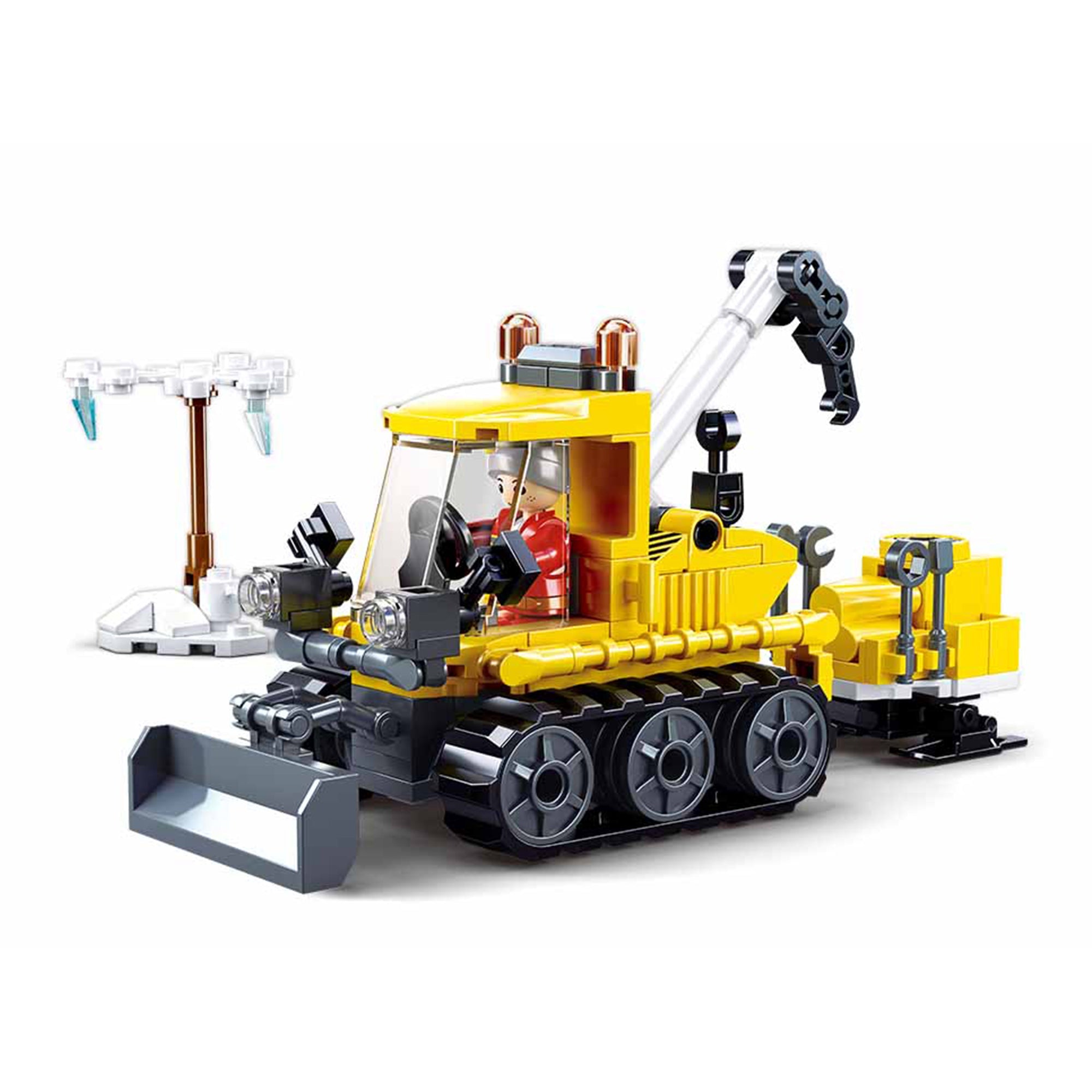 Playzu By Sluban Rescue Vehicle Building Blocks || 6years to 14years - Toys4All.in