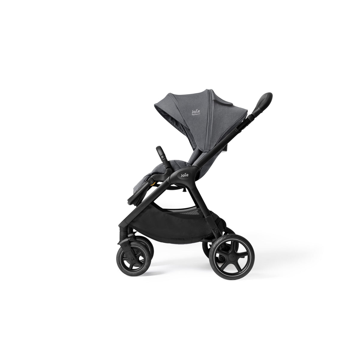 Joie Stroller Finiti With Rain Cover &amp; Adpt Ebony 0 to 22kg - Open Box