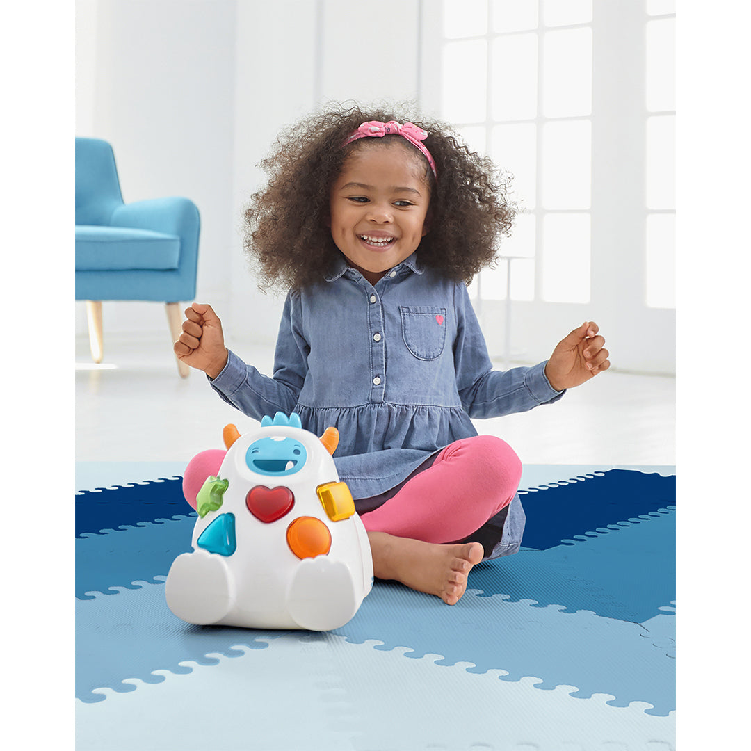 Skip Hop Blue Ombre Playspot Geo Foam Tiles || Birth+ to 24months - Toys4All.in