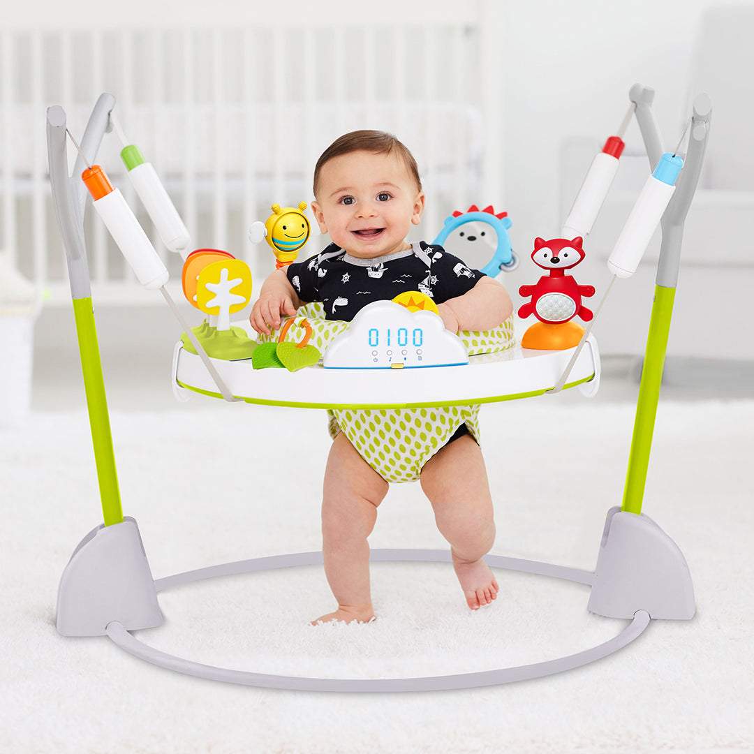 Skip Hop Fox Design E&M Jumpscape Fold Away Activity Jumper || 4months to 48months - Toys4All.in