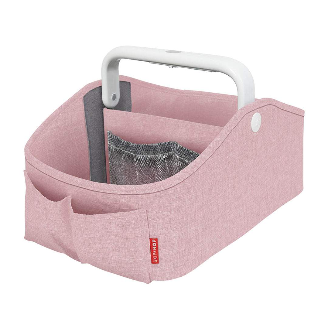 Skip Hop Pink Color Light Up Diaper Caddy || Birth+ to 24months - Toys4All.in